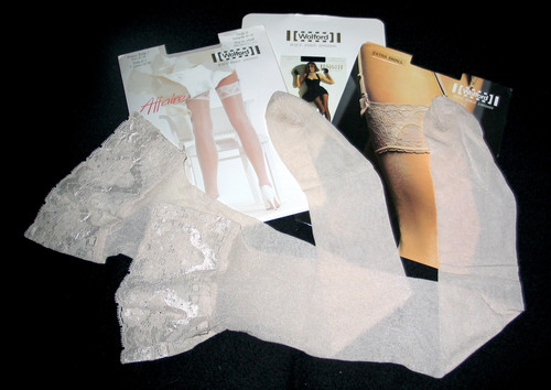 Bas transparent revers
