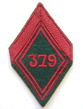 ANCIEN INSIGNE TISSU LOSANGE
