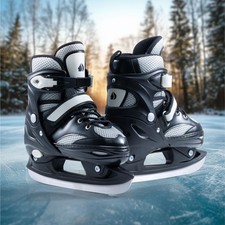Paire de Patins à Glace - Patin a Glace Loisir Polyvalent - Hockey sur Glace