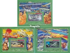 djibouti Block133A-Block135A (complète edition) neuf avec gomme originale 1987 A