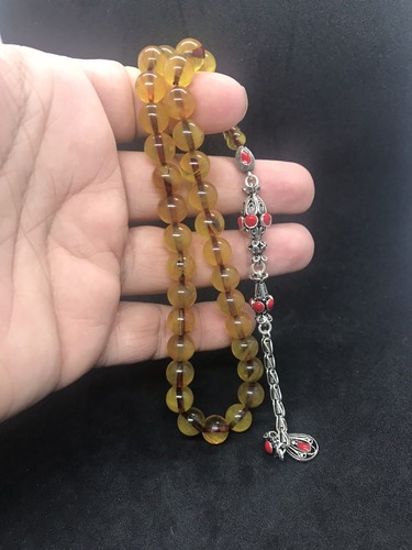 Amber misbaha tasbih - amber,