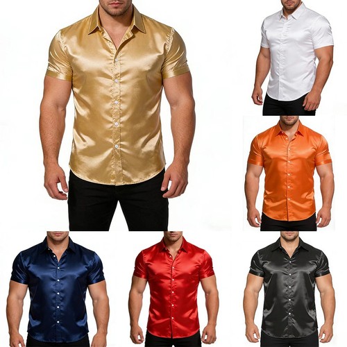 Chemise manches courtes homme