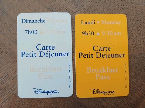 Cartes petit déjeuner - 2,