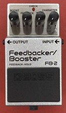 Boss FB-2 Feedbacker/Booster/Guitare Effet Pédale De Japon / Couleur Is Gris
