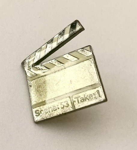 Pins clap cinema pin - pin's, insigne