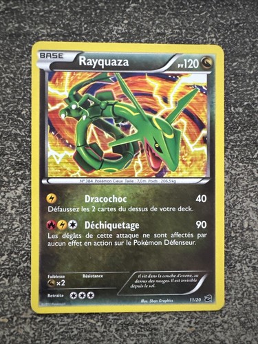 Rayquaza holo pokémon 11 20 - -, 11/20