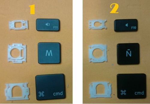 Touche clavier apple - touche,