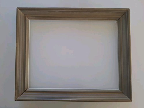 Antique wood frame photo or - wood,