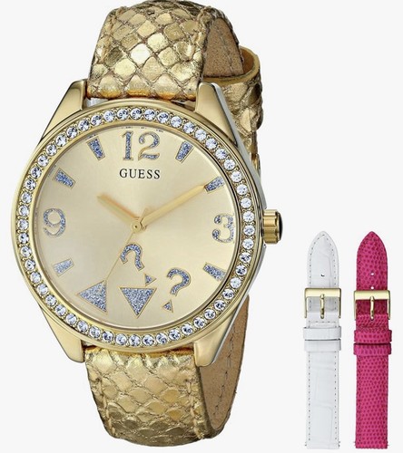 Guess watch gold tone - guess, with