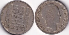 50 Francs 1949 Algérie