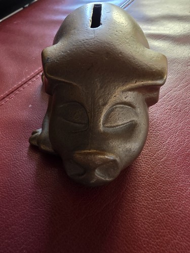 Ancienne tirelire bronze - ancienne,