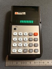 rare ancienne ELECTRONIC CALCULATOR BMC 800PR calculatrice vintage collection