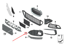 BMW 2 Coup� F22 Pare-chocs gauche M Grille phare antibrouillard 51118071245
