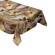 Nappe en Toile Cirée Bois Naturel Automne Sauvage Chasse C147290 Carré Rond Oval