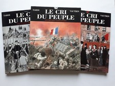 TARDI LE CRI DU PEUPLE TOME 1-2-3 EO. Coffret.  BD CASTERMAN
