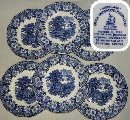 Woodland enoch wedgwood x6 - enoch, :
