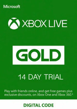 Code Xbox Live Gold  Essai 14 jours ( Nouvel abonné  Uniquement ) - Xbox one