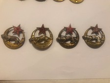 4 insignes anciens 3° régiment de spahis algériens différents fabricants