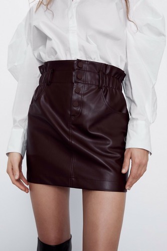 Mini jupe femme - jupe, cuir