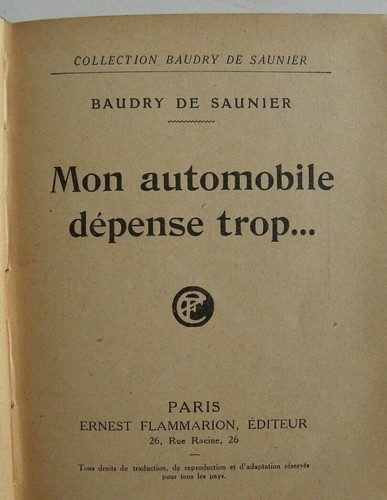 Livre mon automobile dépense - livre,