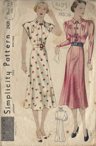 1930s vintage couture - 1930s,