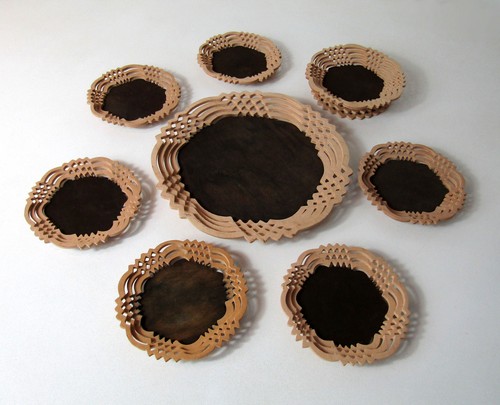 Plateau dessous verres - dessous,