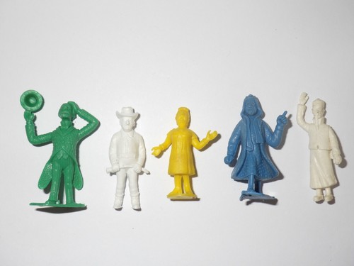 Lot 5 mini figurines - de,