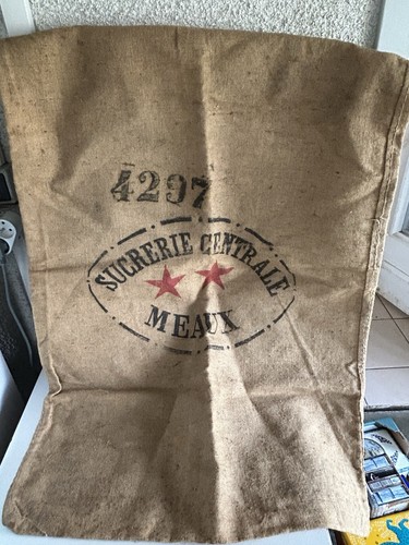 Grand sac toile jute - en,