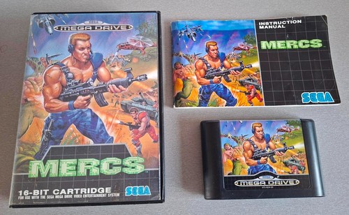 Console sega megadrive - megadrive, mercs