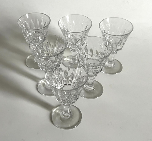 Baccarat verres à - /, 6