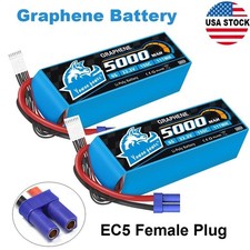 2X Yowoo 22.2V 5000mAh 150C