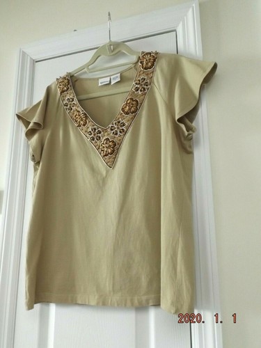 Woman beaded top - woman's,