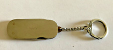 Porte clefs couteau canif publicitaire RUBAFIX- onglier - Vintage-keychain