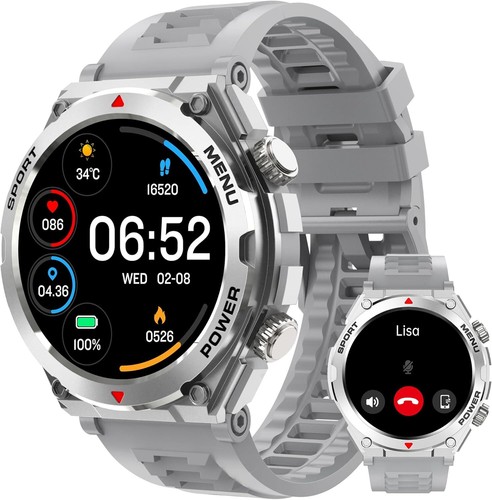 Military smart watch text - watch, call