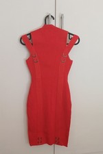 Robe Guess Steatch Rouge Corail Neuve T:Small