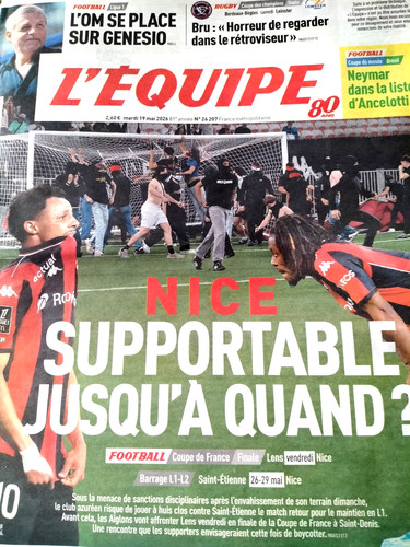 Equipe mai 2026 ogc - l'equipe,