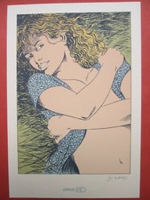 SERVAIS EX LIBRIS SERIGRAPHIE LA MEMOIRE DES ARBRES PAULINE  ESPACE BD  NEUF 