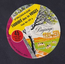 Ancienne  étiquette Fromage