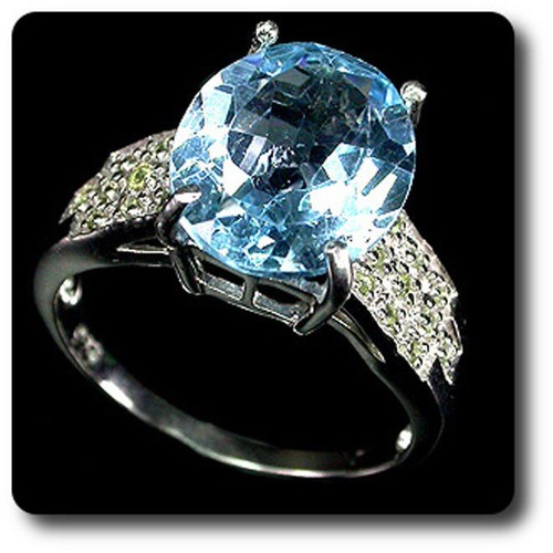 Pierres minéraux bague - pierres,