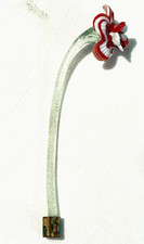 PENDENTIF FLEUR EN VERRE DE