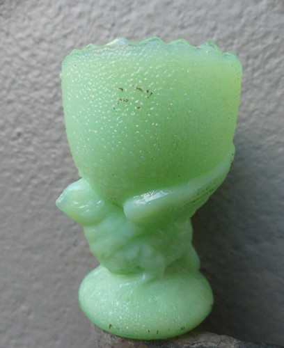 Coquetier ancien opaline - coquetier,