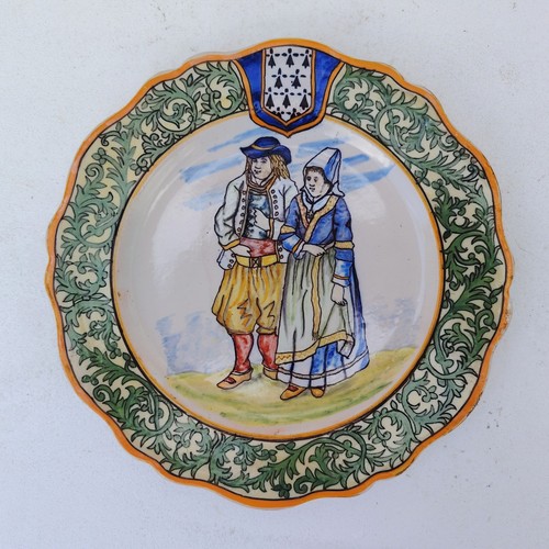 Ancienne assiette faïence - ancienne,
