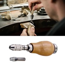 Étau étau à épingles bijoutier compact avec poignée en bois pour torsade et