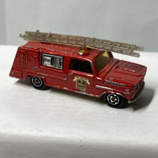 Majorette 1/80 ?? Dodge Pompier Fire Truck   #loose