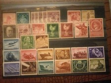 Timbres Deutsches reich Gross Charnière