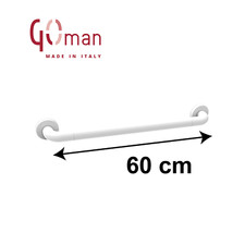 Barre de soutien Goman linéaire 60 cm aide pour les handicapés en acier