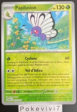 Carte Pokemon PAPILUSION 012/165 REVERSE EV3.5 MEW 151 FR NEUF