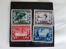 Lot 4 timbres RARES collection