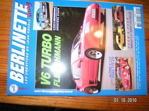 Berlinette r8s simca - berlinette, n°24