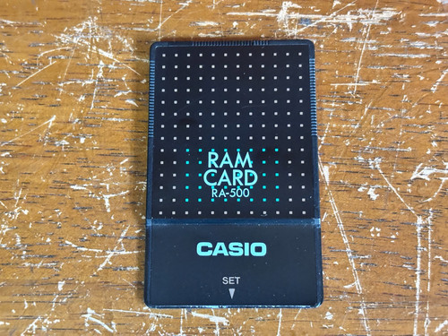 Carte ram casio - carte, pour